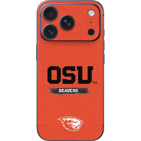 Oregon State University Texture iPhone 17 Pro Max Skin