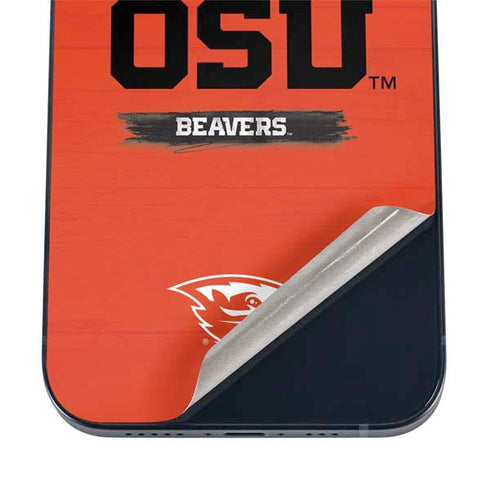 Oregon State University Texture iPhone 17 Pro Skin