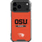 Oregon State University Texture iPhone 18 Pro Max Clear Case