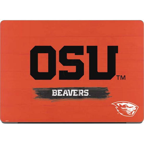 Oregon State University Texture Apple MacBook Pro 14-inch Skin