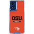 Oregon State University Texture Moto G 5G (2024) Clear Case