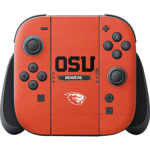 Oregon State University Texture Nintendo Switch 2 (2025) Joy-Con Controller Skin
