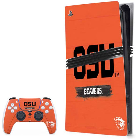 Oregon State University Texture PS5 Pro Bundle Skin