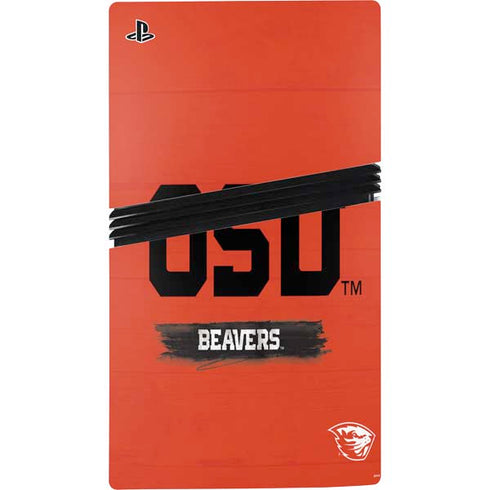 Oregon State University Texture PS5 Pro Console Skin