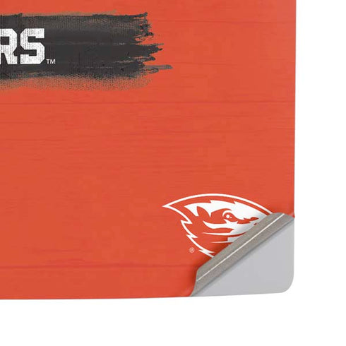 Oregon State University Texture PS5 Pro Disk Console Skin
