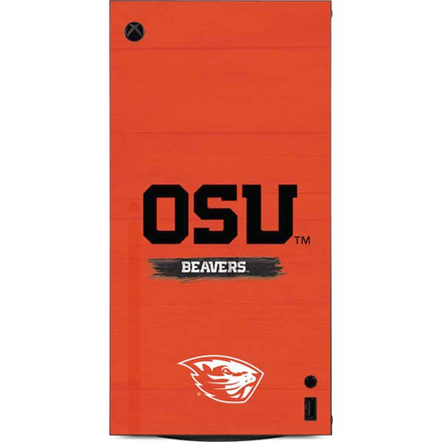 Oregon State University Texture XBox Series X Digital Edition Console Skin