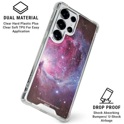 Orion Nebula and a Reflection Nebula Galaxy S25 Ultra Clear Case