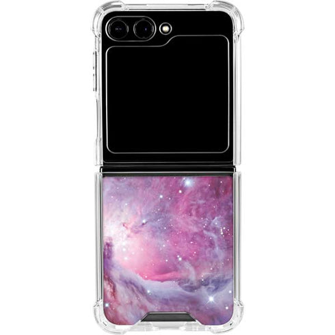 Orion Nebula and a Reflection Nebula Galaxy Z Flip6 Clear Case
