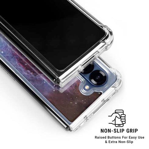 Orion Nebula and a Reflection Nebula Galaxy Z Fold6 Clear Case