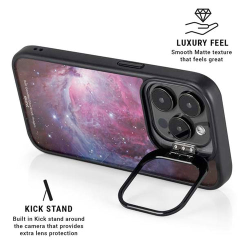 Orion Nebula and a Reflection Nebula iPhone 14 Pro Max Kickstand Case