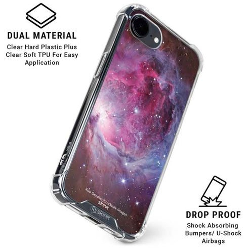 Orion Nebula and a Reflection Nebula iPhone 16e Clear Case