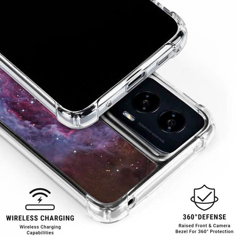 Orion Nebula and a Reflection Nebula Moto G Power 5G (2024) Clear Case