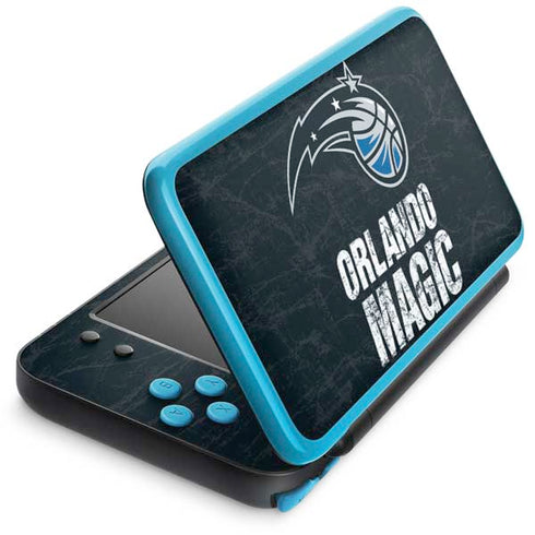 NBA Orlando Magic Black Secondary Logo Nintendo Skins