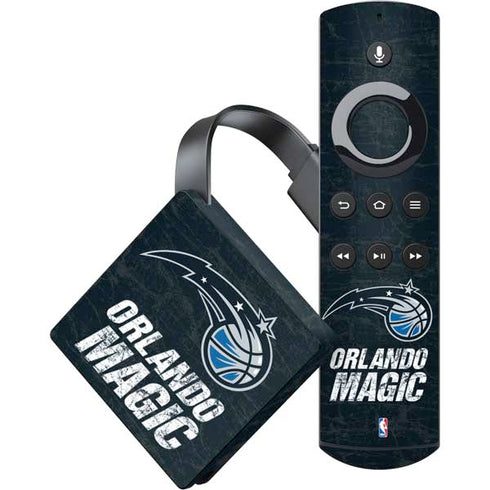 NBA Orlando Magic Black Secondary Logo Amazon Fire TV Skin