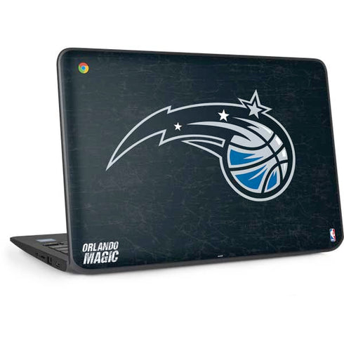 NBA Orlando Magic Black Secondary Logo HP Chromebook Skin