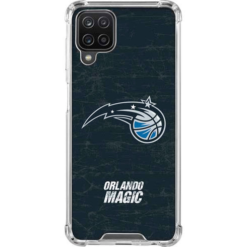 NBA Orlando Magic Black Secondary Logo Galaxy Cases