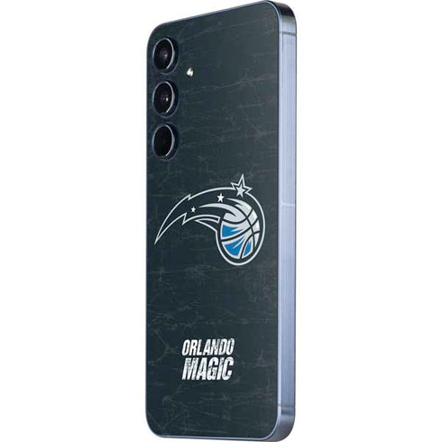 NBA Orlando Magic Black Secondary Logo Galaxy A55 5G Skin