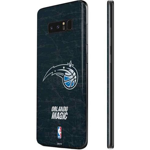 NBA Orlando Magic Black Secondary Logo Galaxy Note 8 Skin