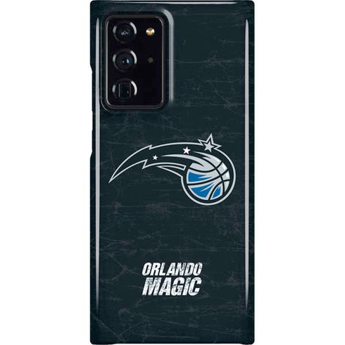 NBA Orlando Magic Black Secondary Logo Galaxy Cases
