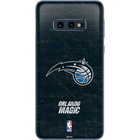 NBA Orlando Magic Black Secondary Logo Galaxy S10e Skin
