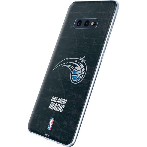 NBA Orlando Magic Black Secondary Logo Galaxy S10e Skin