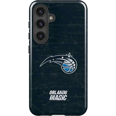 NBA Orlando Magic Black Secondary Logo Galaxy S25 Impact Case