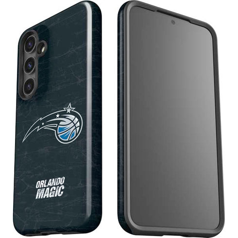 NBA Orlando Magic Black Secondary Logo Galaxy S25 Impact Case