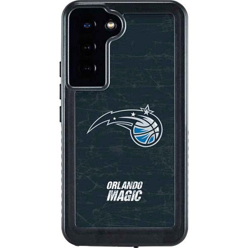 NBA Orlando Magic Black Secondary Logo Galaxy S24 Plus Waterproof Case
