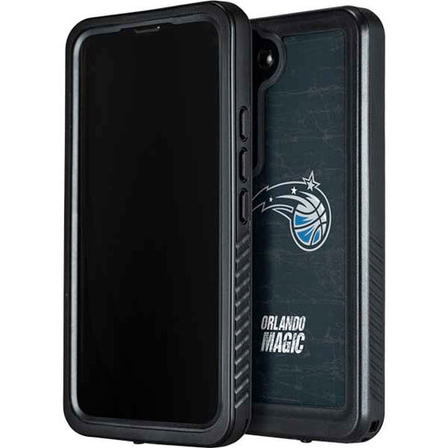 NBA Orlando Magic Black Secondary Logo Galaxy S24 Plus Waterproof Case