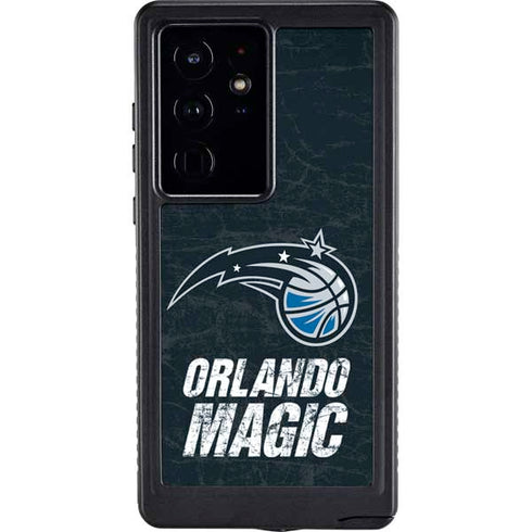 NBA Orlando Magic Black Secondary Logo Galaxy S24 Ultra Waterproof Case
