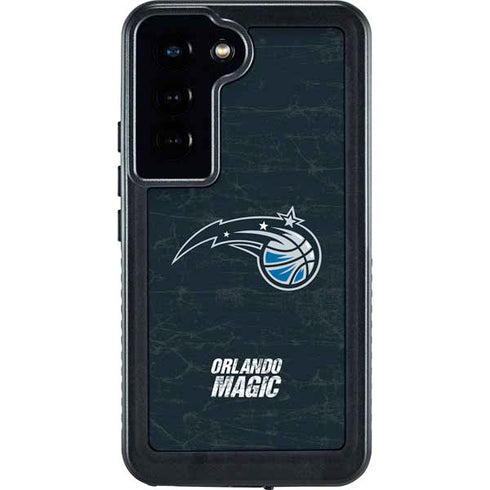 NBA Orlando Magic Black Secondary Logo Galaxy S24 Waterproof Case