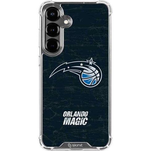 NBA Orlando Magic Black Secondary Logo Galaxy S26 Plus Clear Case