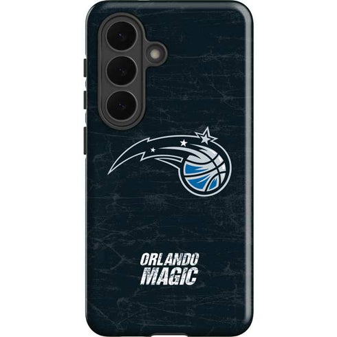 NBA Orlando Magic Black Secondary Logo Galaxy S26 Plus Impact Case