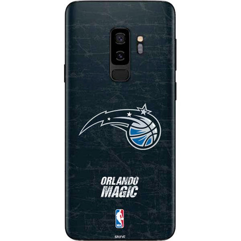 NBA Orlando Magic Black Secondary Logo Galaxy S9 Plus Skin