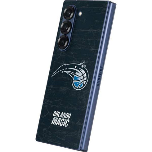 NBA Orlando Magic Black Secondary Logo Galaxy Z Fold6 Skin