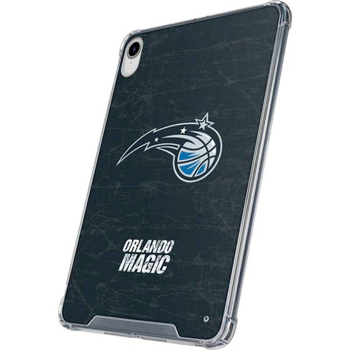 NBA Orlando Magic Black Secondary Logo iPad 11th Gen (2025) Clear Case