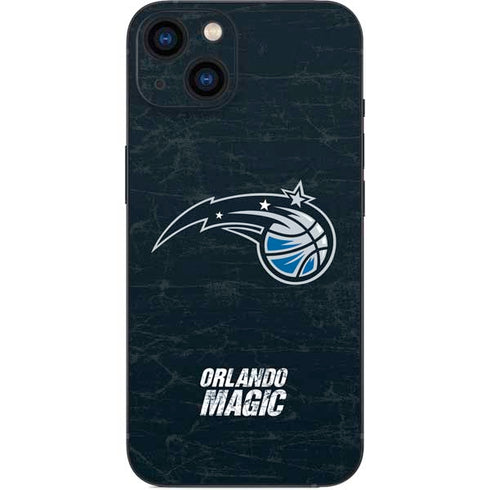 NBA Orlando Magic Black Secondary Logo iPhone Skins