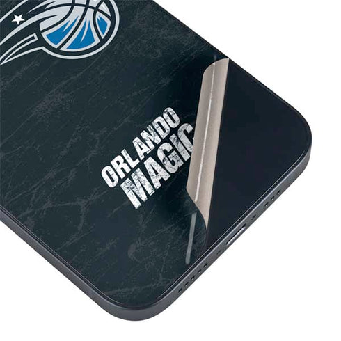 NBA Orlando Magic Black Secondary Logo iPhone Skins