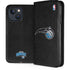 NBA Orlando Magic Black Secondary Logo iPhone 15 Folio Case