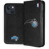 NBA Orlando Magic Black Secondary Logo iPhone 15 Plus Folio Case