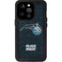 NBA Orlando Magic Black Secondary Logo iPhone 15 Pro Waterproof Case