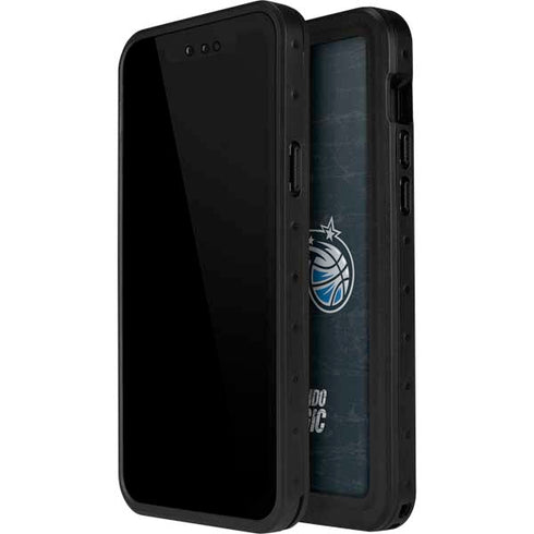NBA Orlando Magic Black Secondary Logo iPhone 15 Pro Waterproof Case