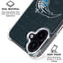 NBA Orlando Magic Black Secondary Logo iPhone 16 Clear Case