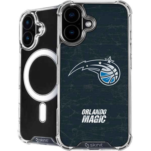NBA Orlando Magic Black Secondary Logo iPhone 16 MagSafe Case
