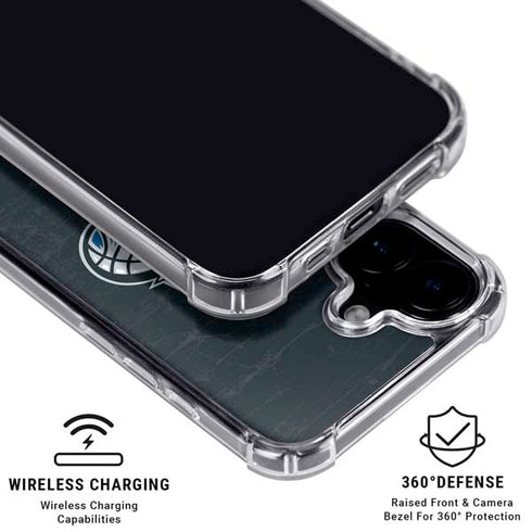 NBA Orlando Magic Black Secondary Logo iPhone 16 MagSafe Case