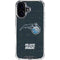 NBA Orlando Magic Black Secondary Logo iPhone 16 Plus Clear Case
