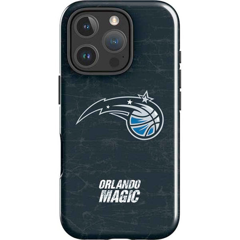 NBA Orlando Magic Black Secondary Logo iPhone 16 Pro Max Impact Case