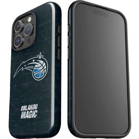 NBA Orlando Magic Black Secondary Logo iPhone 16 Pro Max Impact Case