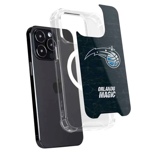 NBA Orlando Magic Black Secondary Logo iPhone 16 Pro Max MagSafe Case