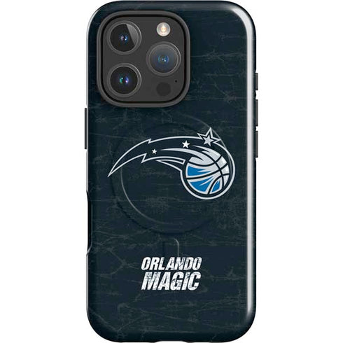 NBA Orlando Magic Black Secondary Logo iPhone 16 Pro Max Magsafe Impact Case